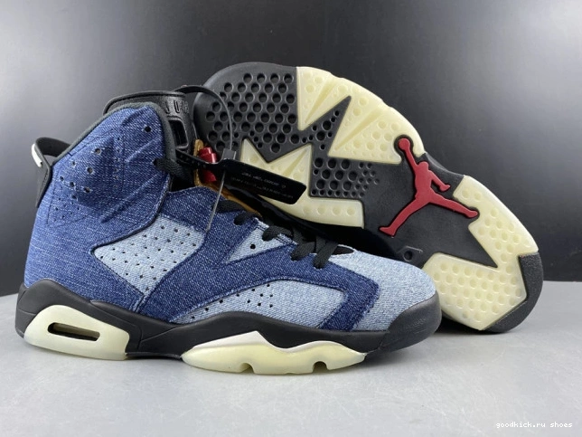 Air 6 Denim Jordan CT5350-401 Washed 0704